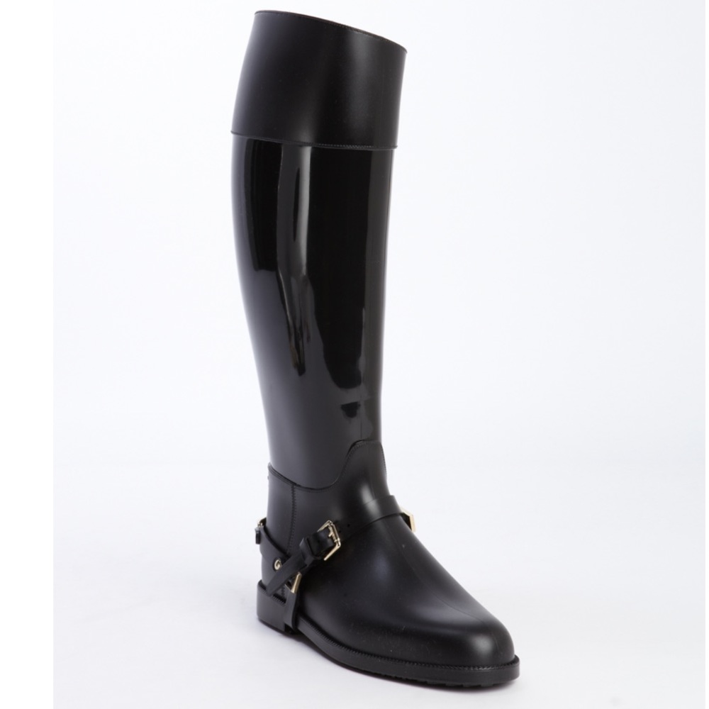 Black Jimmy Choo Rainboots (Size 36)